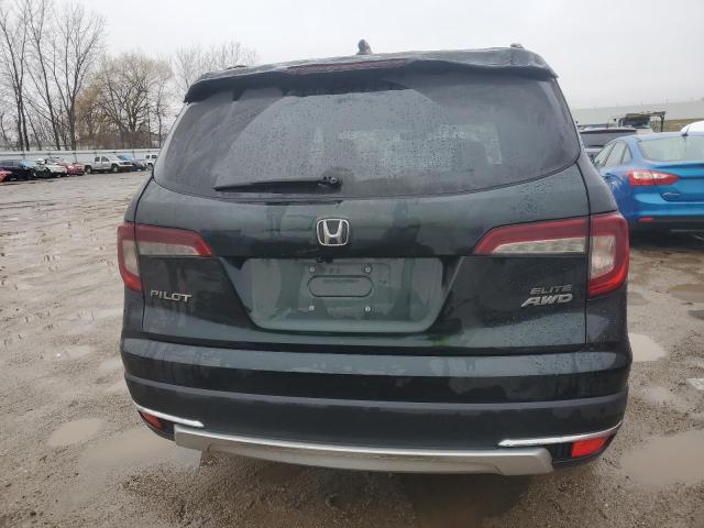 5FNYF6H03KB000619 - 2019 HONDA PILOT ELITE BLACK photo 6