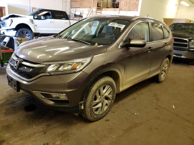 5J6RM4H79GL023557 - 2016 HONDA CR-V EXL GRAY photo 1