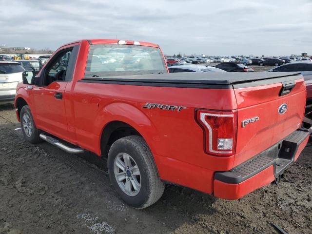 1FTMF1C89GKD21329 - 2016 FORD F150 RED photo 2