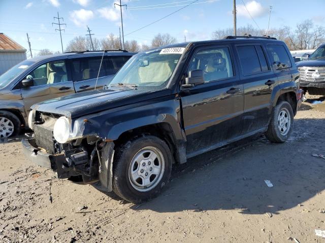 1J8FT28W27D326920 - 2007 JEEP PATRIOT SP BLACK photo 1