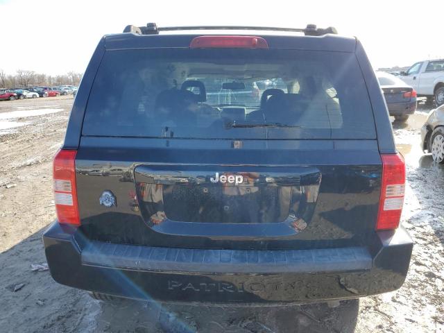 1J8FT28W27D326920 - 2007 JEEP PATRIOT SP BLACK photo 6