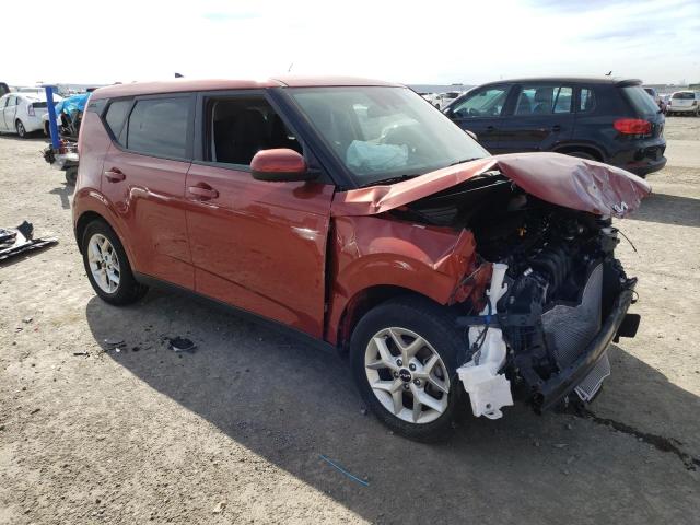 KNDJ23AU0N7807702 - 2022 KIA SOUL LX ORANGE photo 4