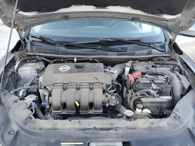 3N1AB7AP3EY323140 - 2014 NISSAN SENTRA S SILVER photo 11