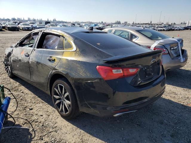 1G1ZG5ST7NF142253 - 2022 CHEVROLET MALIBU RS BLACK photo 2