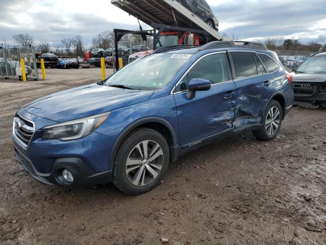 4S4BSANC2K3281811 - 2019 SUBARU OUTBACK 2.5I LIMITED BLUE photo 1