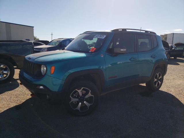 ZACNJBC16KPK52719 - 2019 JEEP RENEGADE TRAILHAWK BLUE photo 1