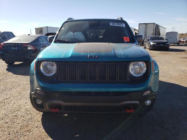 ZACNJBC16KPK52719 - 2019 JEEP RENEGADE TRAILHAWK BLUE photo 5