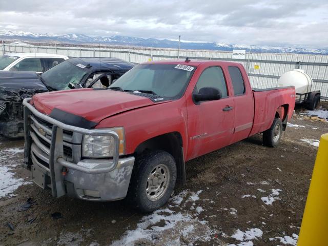 1GCHK29K37E506206 - 2007 CHEVROLET SILVERADO4 K2500 HEAVY DUTY RED photo 1