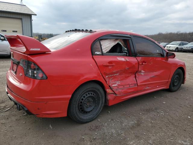 2HGFA5E59AH700963 - 2010 HONDA CIVIC SI RED photo 3