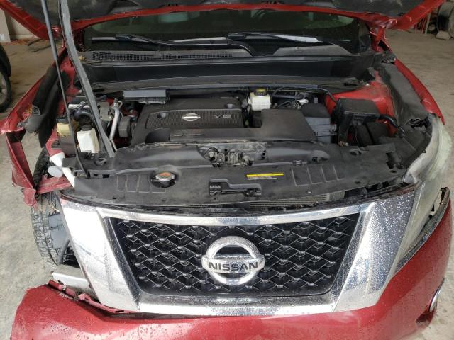 5N1AR2MM8EC670500 - 2014 NISSAN PATHFINDER S MAROON photo 12