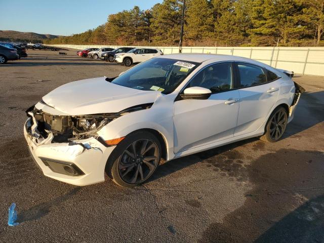 2HGFC2F82KH588896 - 2019 HONDA CIVIC SPORT 白色 照片 1