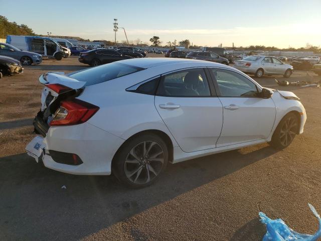 2HGFC2F82KH588896 - 2019 HONDA CIVIC SPORT WHITE photo 3