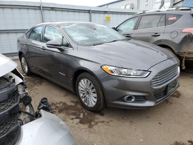 3FA6P0LU9DR241989 - 2013 FORD FUSION SE HYBRID BROWN photo 4