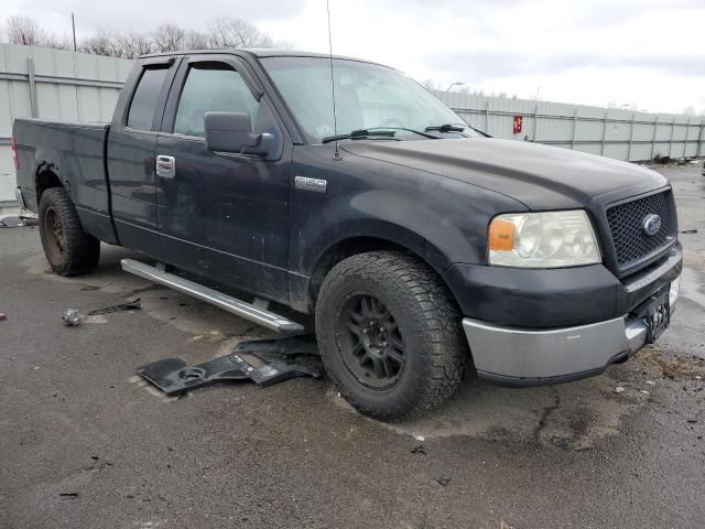 1FTPX12565FB56184 - 2005 FORD F150 BLACK photo 4