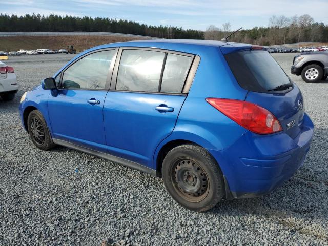 3N1BC13E47L402133 - 2007 NISSAN VERSA S BLUE photo 2