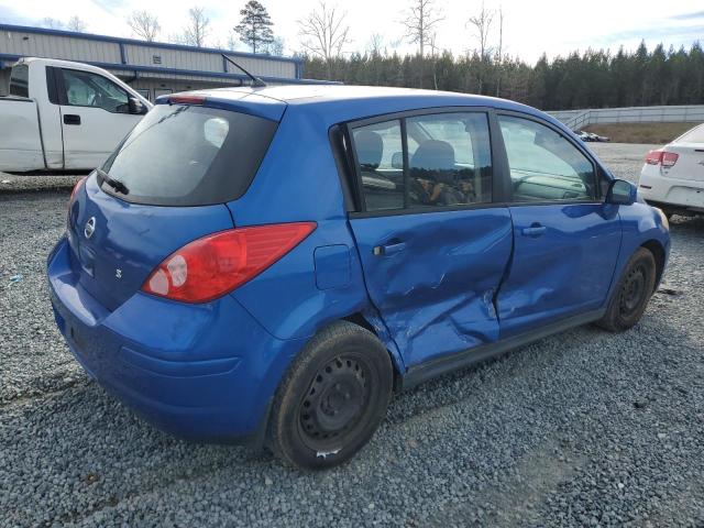 3N1BC13E47L402133 - 2007 NISSAN VERSA S BLUE photo 3