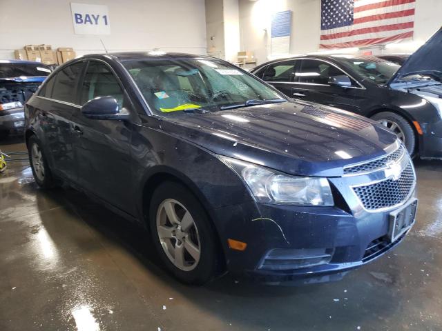 1G1PC5SB1E7205402 - 2014 CHEVROLET CRUZE LT BLUE photo 4