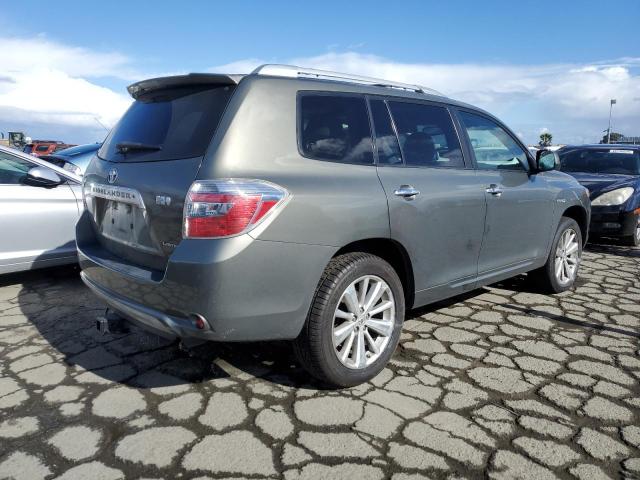 JTEJW3EH5A2045777 - 2010 TOYOTA HIGHLANDER HYBRID LIMITED GRAY photo 3