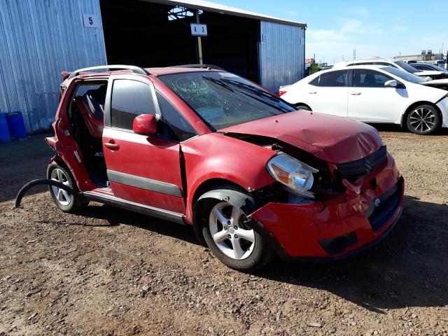 JS2YB413975106673 - 2007 SUZUKI SX4 RED photo 1