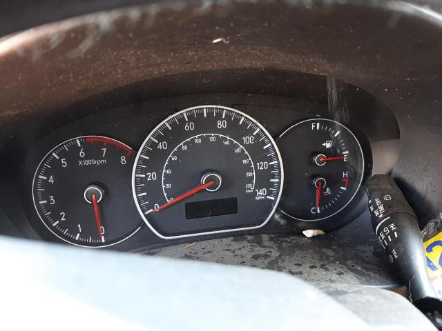 JS2YB413975106673 - 2007 SUZUKI SX4 RED photo 8