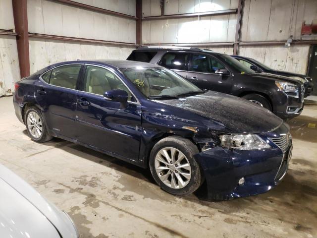 JTHBW1GG2F2095737 - 2015 LEXUS ES 300H BLUE photo 4