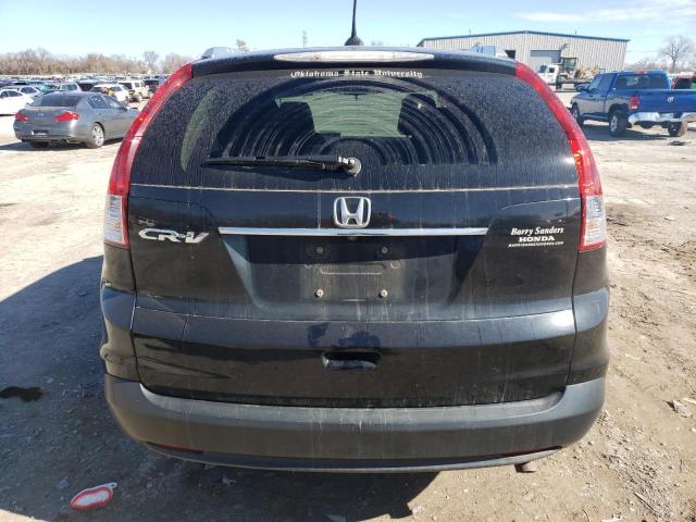 5J6RM3H74CL031232 - 2012 HONDA CR-V EXL BLACK photo 6