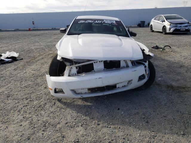 1ZVBP8AN9A5112679 - 2010 FORD MUSTANG WHITE photo 5