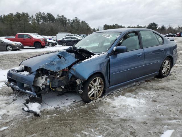 4S3BL616657207688 - 2005 SUBARU LEGACY 2.5I BLUE photo 1