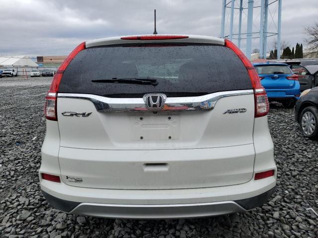 5J6RM4H51FL079893 - 2015 HONDA CR-V EX WHITE photo 6