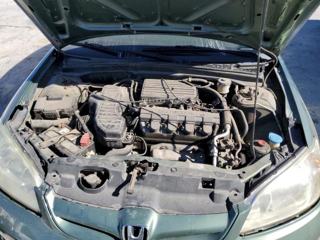 2HGES16314H614467 - 2004 HONDA CIVIC DX VP Yaşıl foto 11
