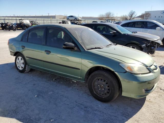 2HGES16314H614467 - 2004 HONDA CIVIC DX VP GREEN photo 4