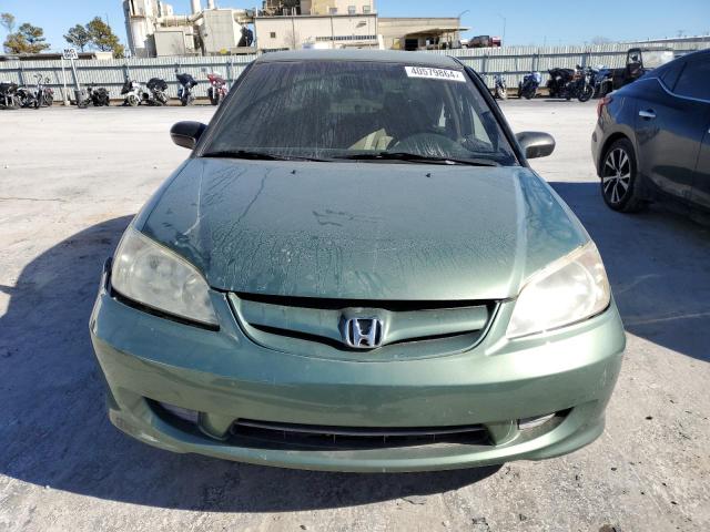 2HGES16314H614467 - 2004 HONDA CIVIC DX VP Yaşıl foto 5