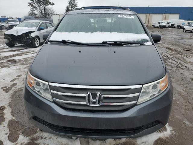 5FNRL5H45DB009268 - 2013 HONDA ODYSSEY EX GRAY photo 5