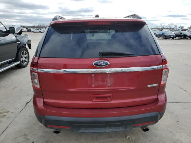 1FM5K7B91DGA79384 - 2013 FORD EXPLORER BURGUNDY photo 6