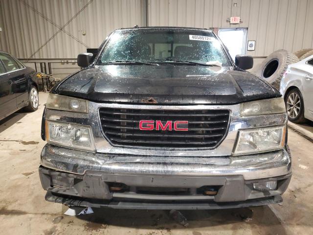 1GTDT136258219310 - 2005 GMC CANYON BLACK photo 5