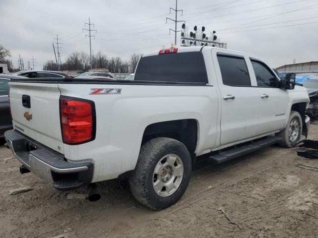 3GCUKREC5EG447655 - 2014 CHEVROLET SILVERADO K1500 LT WHITE photo 3