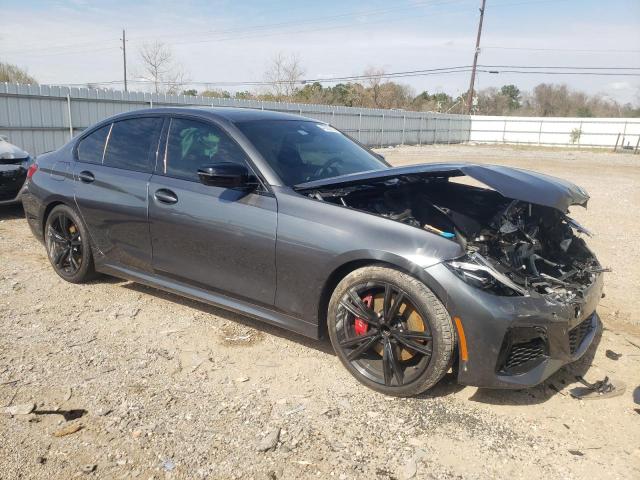 3MW5U7J09M8B52305 - 2021 BMW M340I GRAY photo 4