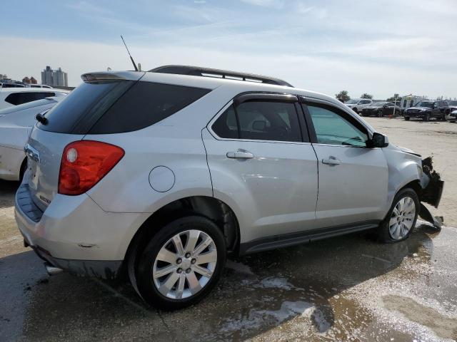 2CNFLPEY8A6388494 - 2010 CHEVROLET EQUINOX LT SILVER photo 3