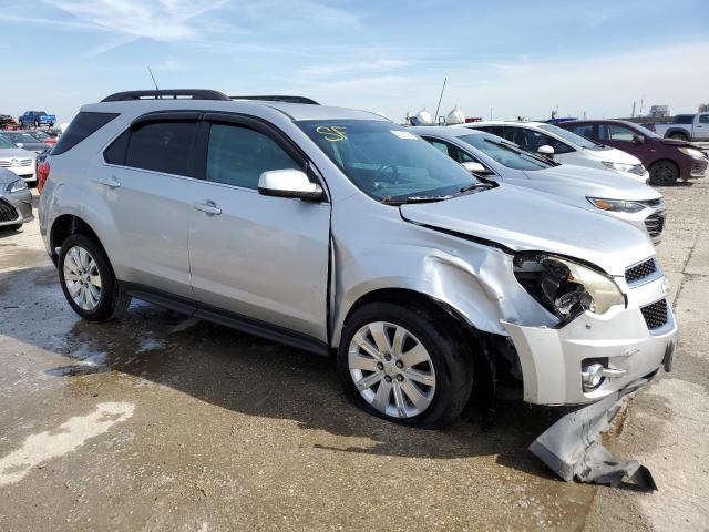 2CNFLPEY8A6388494 - 2010 CHEVROLET EQUINOX LT SILVER photo 4