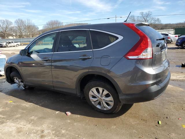 2HKRM4H53EH704996 - 2014 HONDA CR-V EX GRAY photo 2