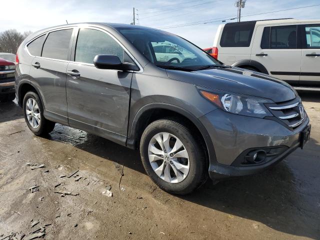 2HKRM4H53EH704996 - 2014 HONDA CR-V EX GRAY photo 4