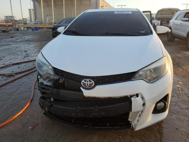 2T1BURHE2FC320002 - 2015 TOYOTA COROLLA L WHITE photo 5