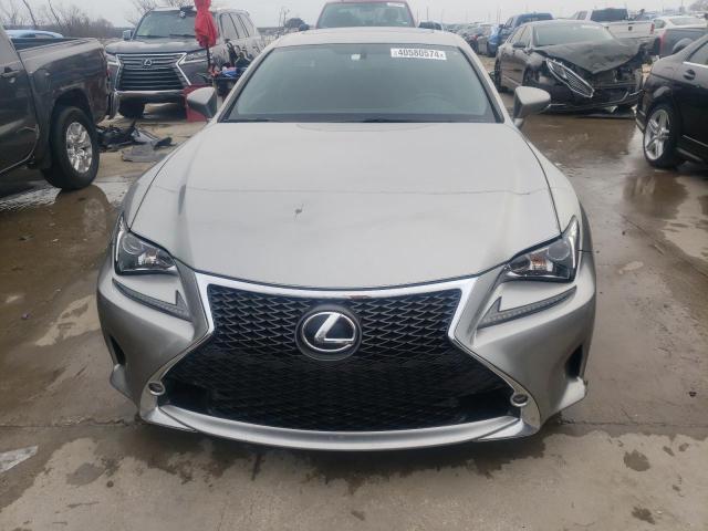 JTHHE5BC3F5003252 - 2015 LEXUS RC 350 SILVER photo 5