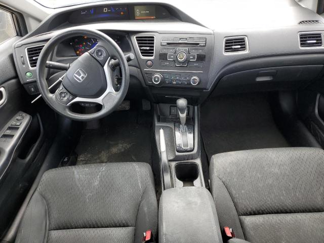 19XFB2F55EE050541 - 2014 HONDA CIVIC LX GRAY photo 8