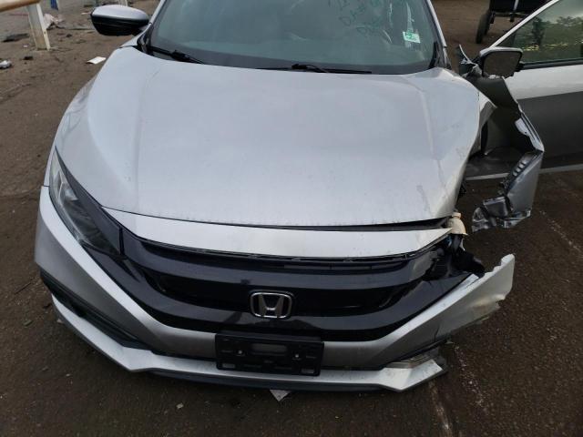 19XFC2F82ME004218 - 2021 HONDA CIVIC SPORT ვერცხლისფერი ფოტო 11