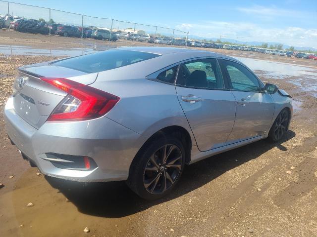 19XFC2F82ME004218 - 2021 HONDA CIVIC SPORT ვერცხლისფერი ფოტო 3