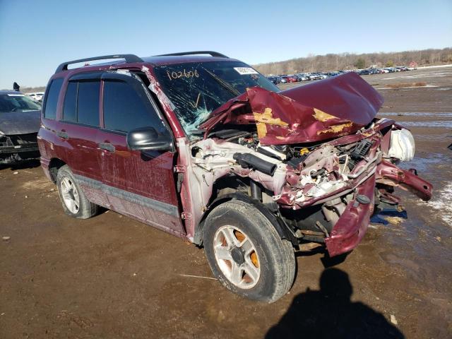 2S3TD52V136102606 - 2003 SUZUKI VITARA JLX MAROON photo 4