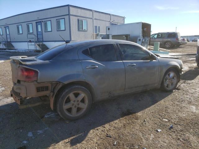 1C3CDZCG0DN524213 - 2013 DODGE AVENGER SXT GRAY photo 3