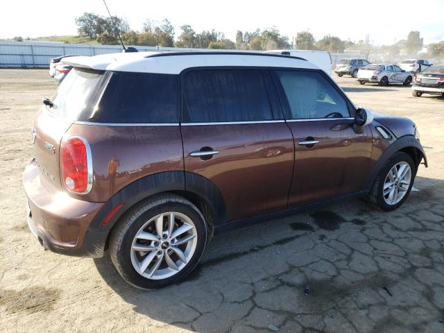 WMWZC3C5XEWP28692 - 2014 MINI COOPER S COUNTRYMAN BROWN photo 3