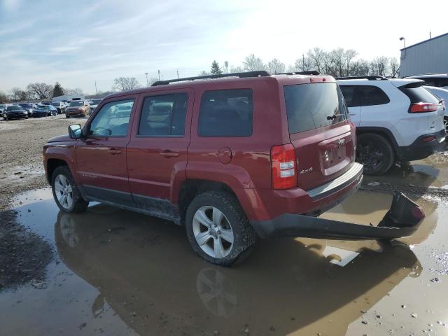 1C4NJRFB3CD543677 - 2012 JEEP PATRIOT LATITUDE RED photo 2